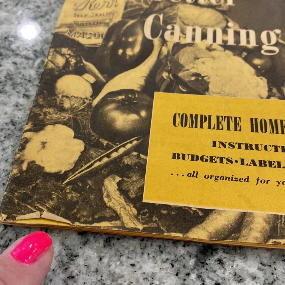 1951 Edition ‘Guide to Better Canning’- Vintage Home Canning Guide!